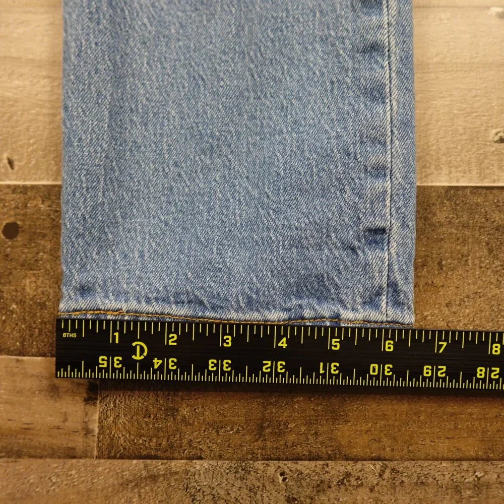 Levi’s 501 Original Fit Jeans Men’s W29 L30 Light‎ Wash Button Fly Denim